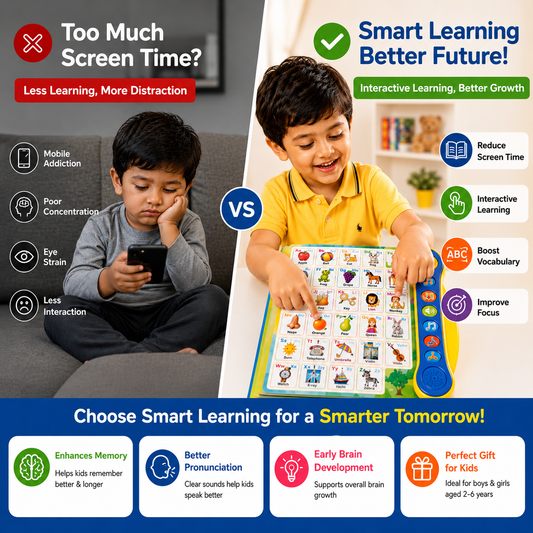 Interactive Talking Learning Book for Kids