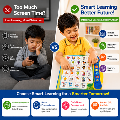 Interactive Talking Learning Book for Kids