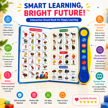 Interactive Talking Learning Book for Kids